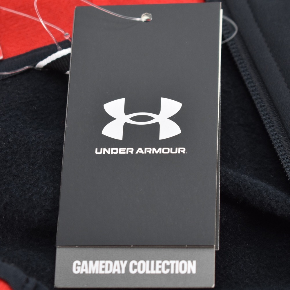 Under Armour Shell Gameday Utah Utes Jacket Size XXL Black/Red 6005441-004 NEW - Picture 6 of 11